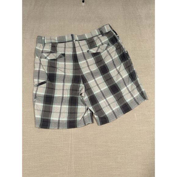 Mens Lululemon Shorts Comic Strip Print Athletic Active Gym Casual Check Size 36 - Picture 3 of 9